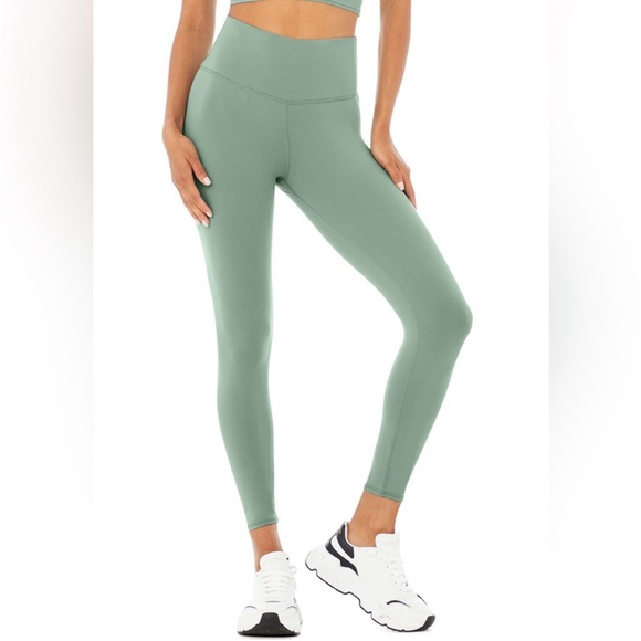ALO YOGA 7/8 Leggings *Soft Seagrass* - Picture 1 of 5